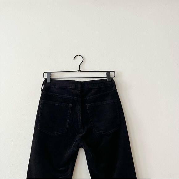 Club Monaco The High-Rise Skinny Cord in Black - Picture 5 of 8